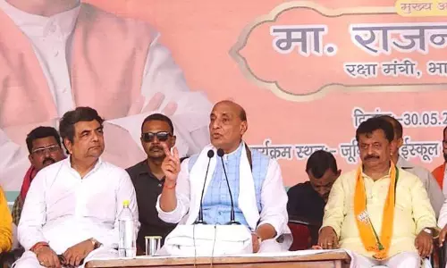 Repeated Polls Not Good for Country: Rajnath Repeated Polls Not Good for Country: Rajnath