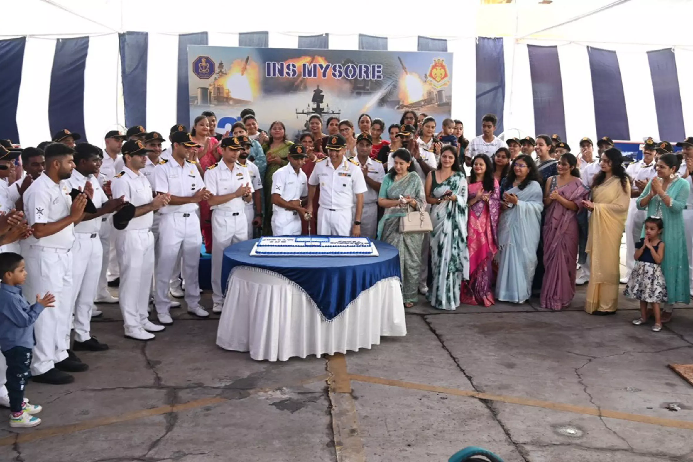 Naval ship Mysore celebrates 25 years Naval ship Mysore celebrates 25 years
