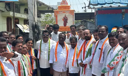 Sonia Gandhi temple inaugurated in Sircilla