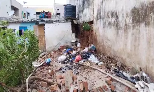 Hyderabad: Two dead, two others injured in wall collapse