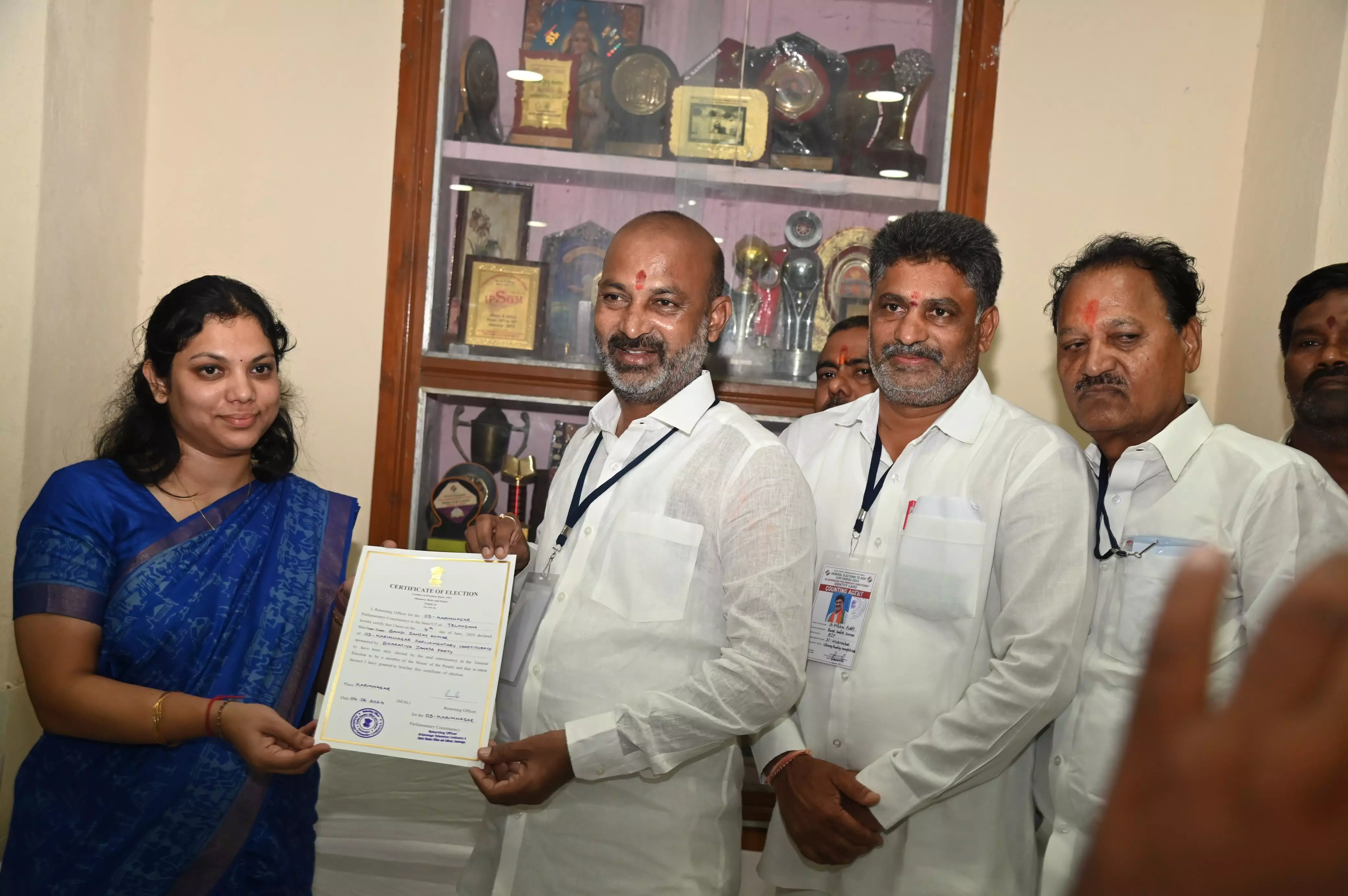 BJP’s Bandi Sanjay Kumar Wins Karimnagar by a Huge Margin