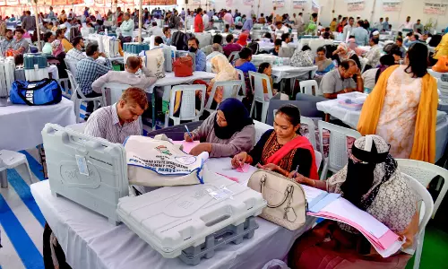 Karnataka: Counting of votes beings for bypolls to 3 Assembly seats