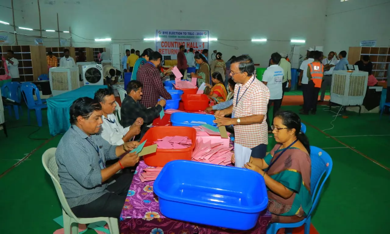 Graduates MLC bypoll: Counting underway, results likely today