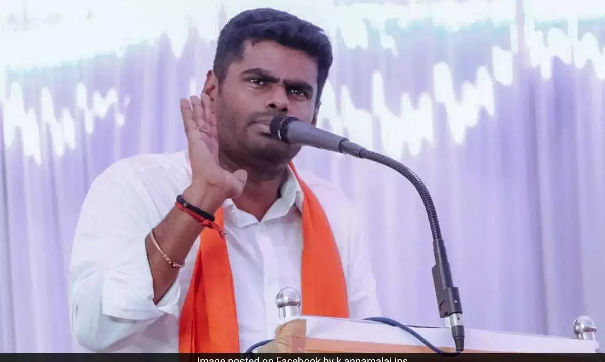 TN BJP Condemns Video Showing Public Slaying of Goat With Annamalai’s Photo TN BJP Condemns Video Showing Public Slaying of Goat With Annamalai’s Photo