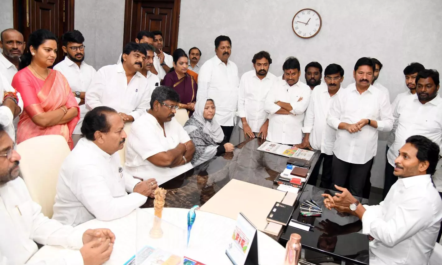 YSRC’s welfare record will help revive the party: Y.S. Jagan