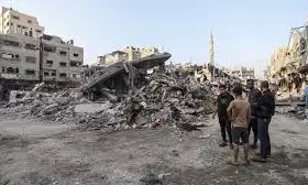 Israeli strike kills at least 33 people at Gaza school the military claims was being used by Hamas