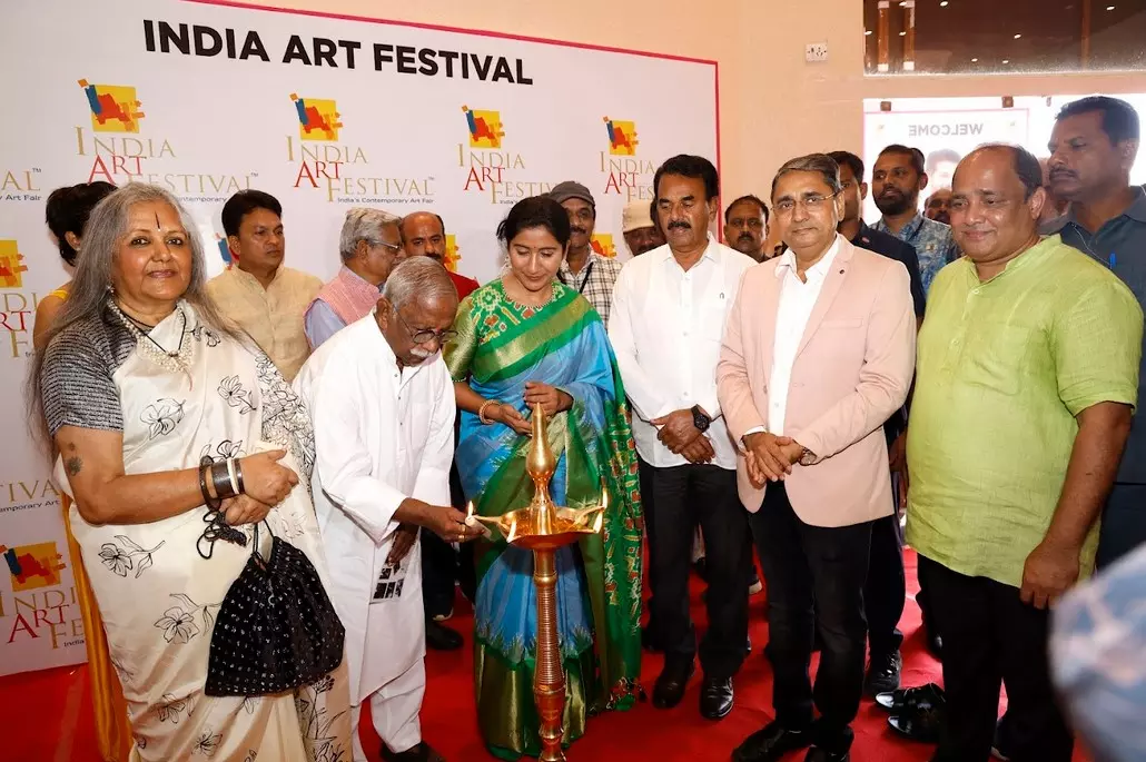 First Edition of India Art Festival begins in Hyderabad First Edition of India Art Festival begins in Hyderabad