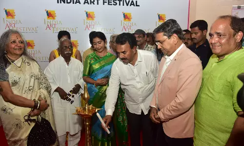 Indian Art Festival Begins in Hyderabad with 3,500 Artworks