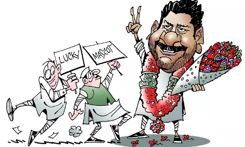 NETA NATTER |  REVANTH CONTINUES TO BE CONGRESS’ LUCKY MASCOT