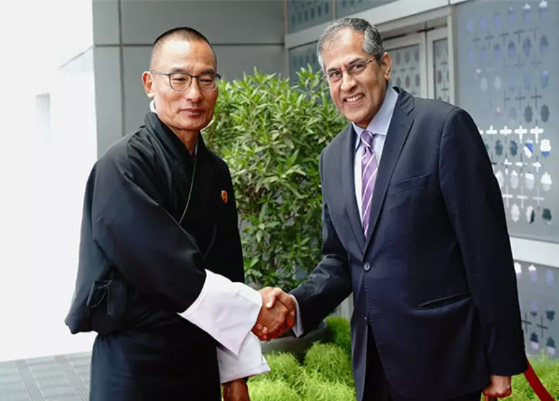 Bhutan PM Tobgay touches down in Delhi to attend PM Modis oath-taking ceremony Bhutan PM Tobgay touches down in Delhi to attend PM Modis oath-taking ceremony