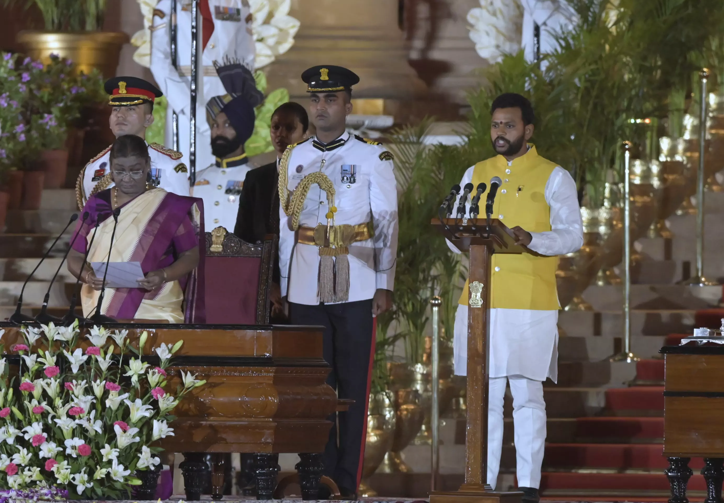 Ram Mohan Naidu Sworn In as Union Cabinet Minister Ram Mohan Naidu Sworn In as Union Cabinet Minister