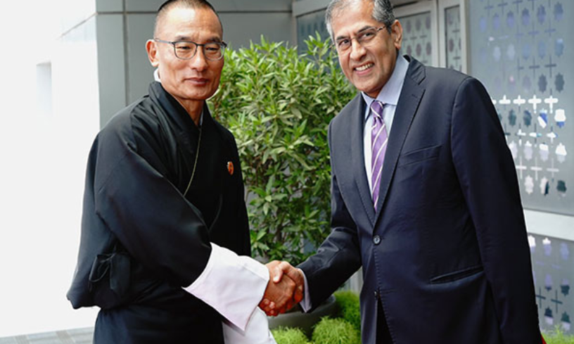 Bhutan PM Tobgay touches down in Delhi to attend PM Modis oath-taking ceremony