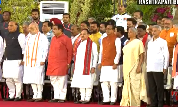 Narendra Modi sworn-in as Prime Minister for third time successively