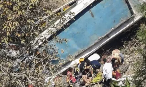 J&K: 10 killed, 32 injured as bus falls in deep gorge following terror attack