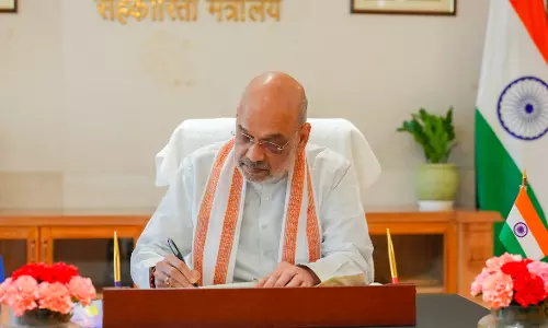 Shah takes charge as Union home minister, says will build Bharat as bulwark against terror, Naxals