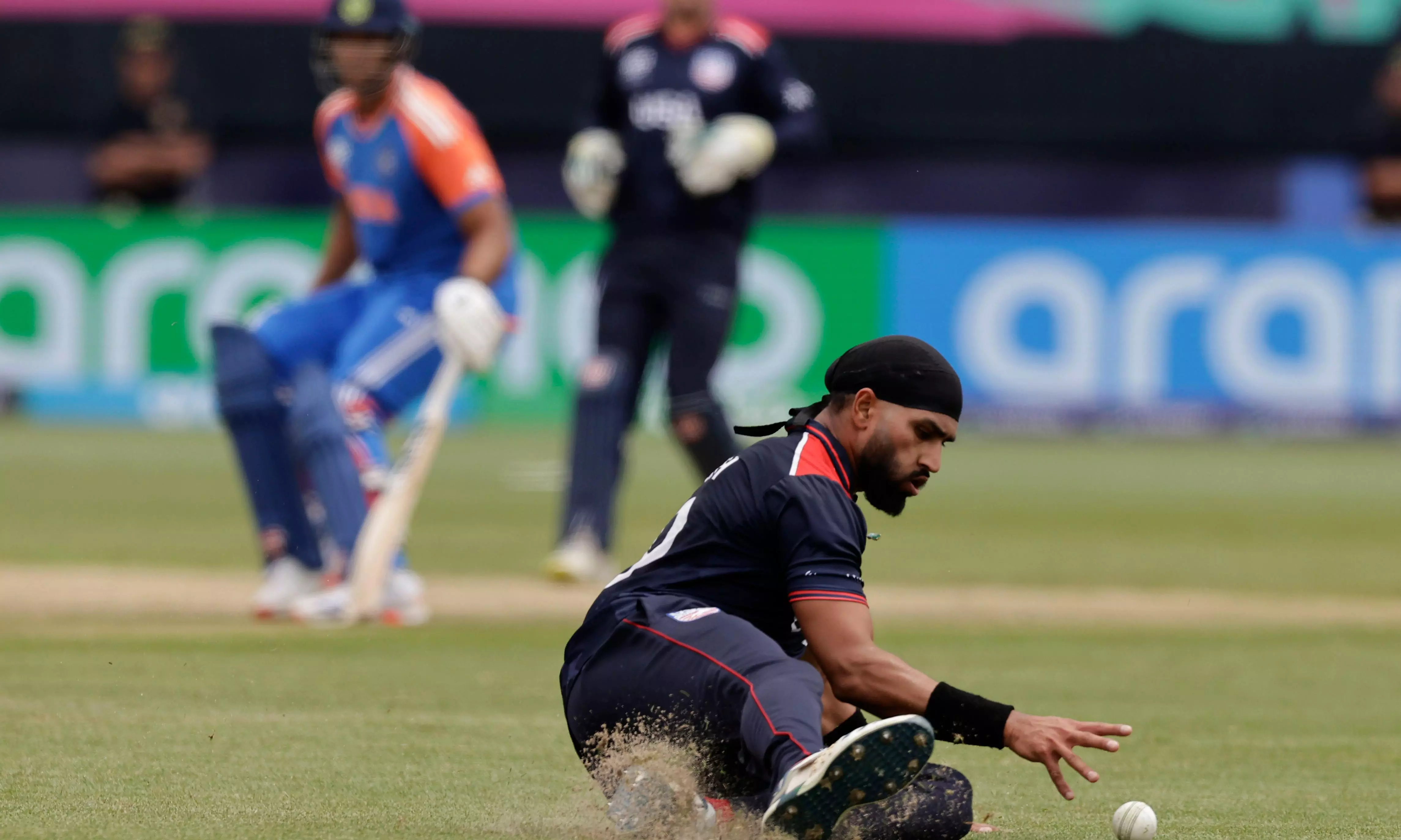 Explained: What rule fetched India 5 extra runs in the match against USA Explained: What rule fetched India 5 extra runs in the match against USA