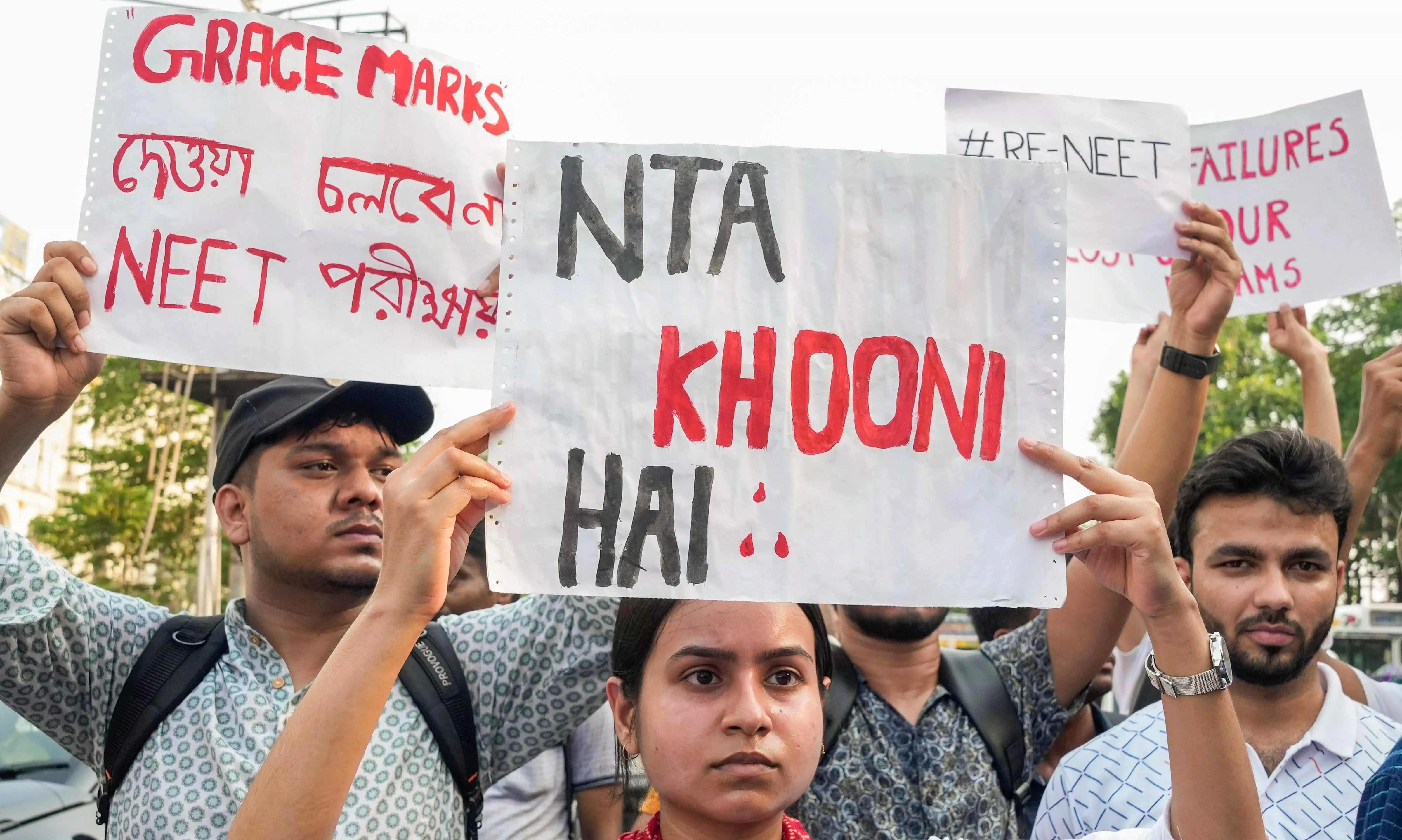 NEET row: TN slams Centre on grace marks, irregularities, demands abolishing national test NEET row: TN slams Centre on grace marks, irregularities, demands abolishing national test