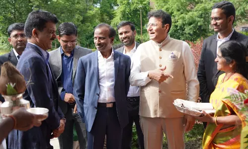 Sridhar Babu inaugurates Innoveras new site at New Jersey