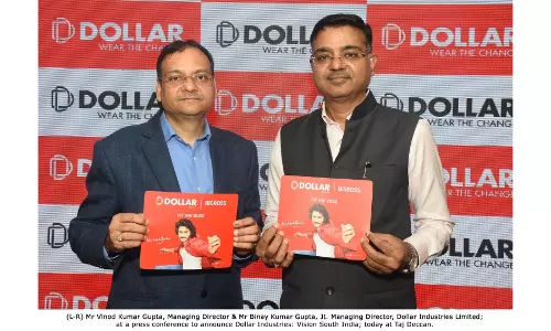 Dollar Industries to Open 50 Outlets in South India