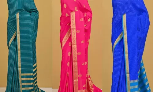 Mysore Saree Udyog Launches Exquisite Scented Sarees