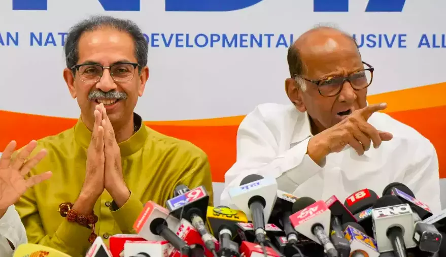 Sharad Pawar, Uddhav Thackeray saying no entry for rebels in their parties