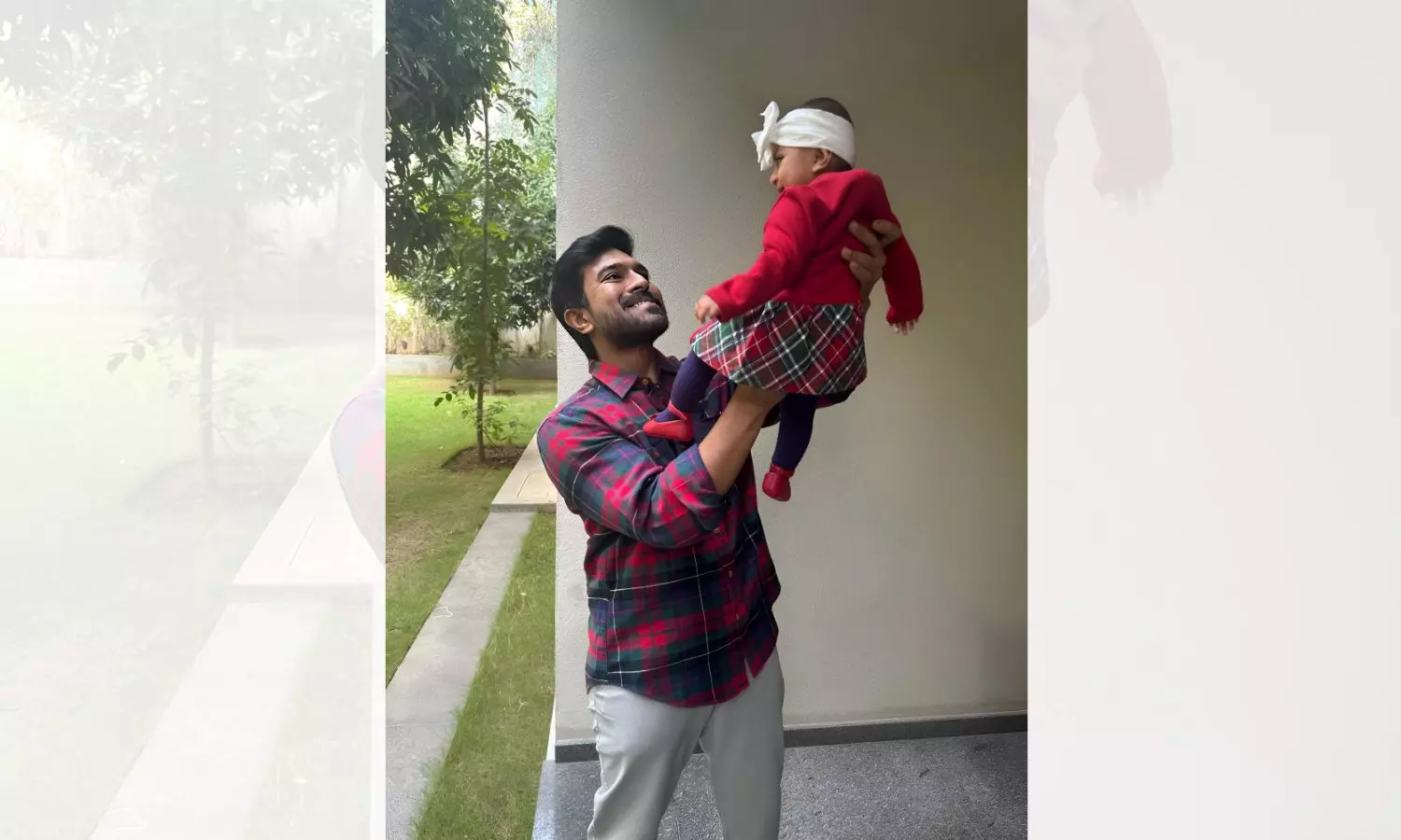 Ram Charans Fathers Day pic with Klin Kaara is Adorable