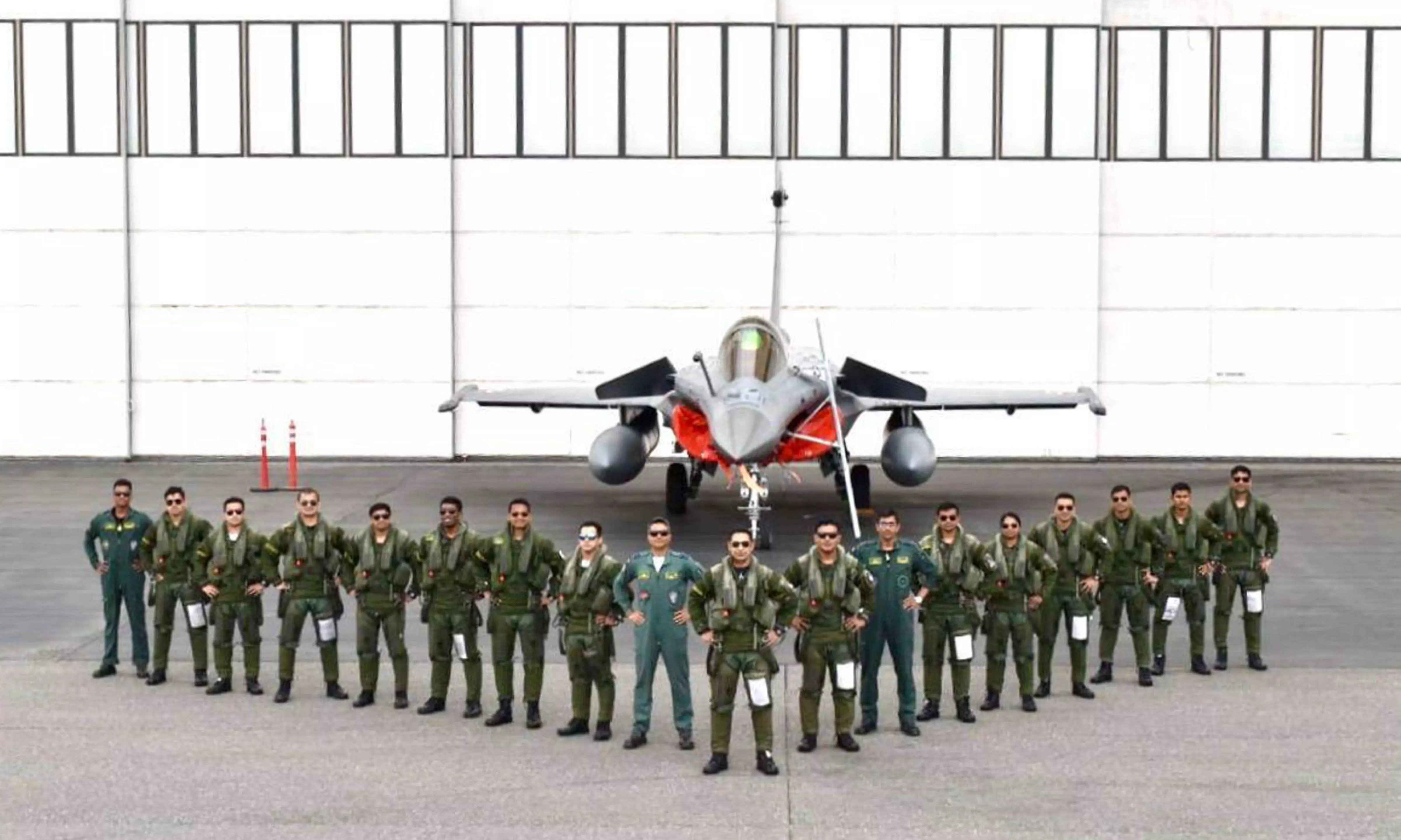 IAF Soars on Rafale in Global Air Exercise in Freezing Temperature IAF Soars on Rafale in Global Air Exercise in Freezing Temperature
