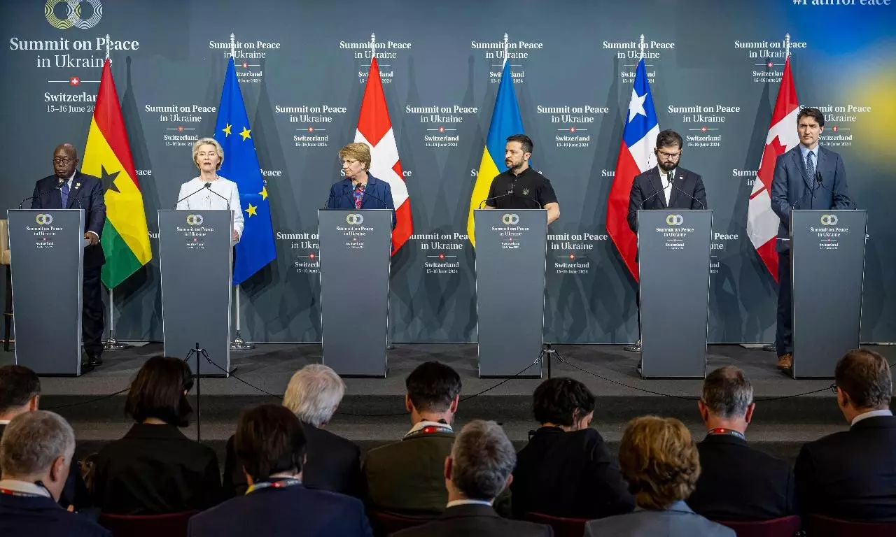 India Refrains from Joint Statement at Ukraine Peace Summit India Refrains from Joint Statement at Ukraine Peace Summit