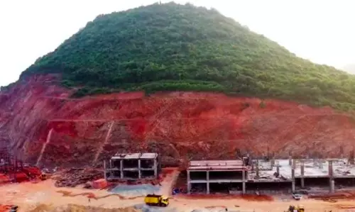 Rushikonda Buildings for Tourism, Dignitaries: YSRC