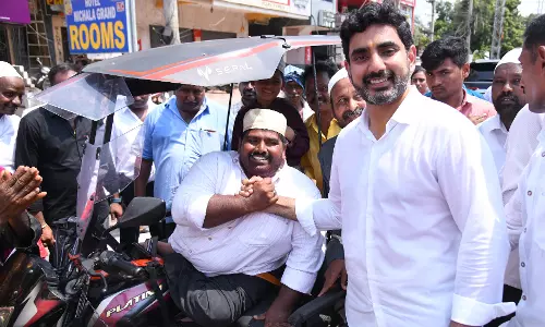 Lokesh cites plan to make AP ganja-free in 100 days