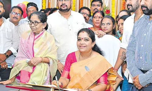 Gummadi Sandhya Rani takes charge, signs first file