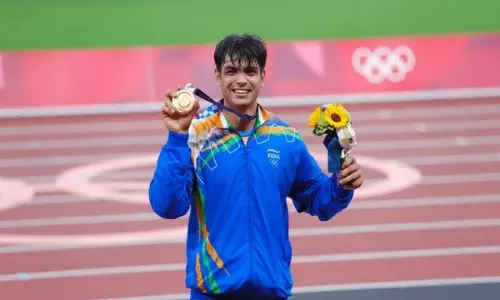 Neeraj Chopra claims gold at Paavo Nurmi Games