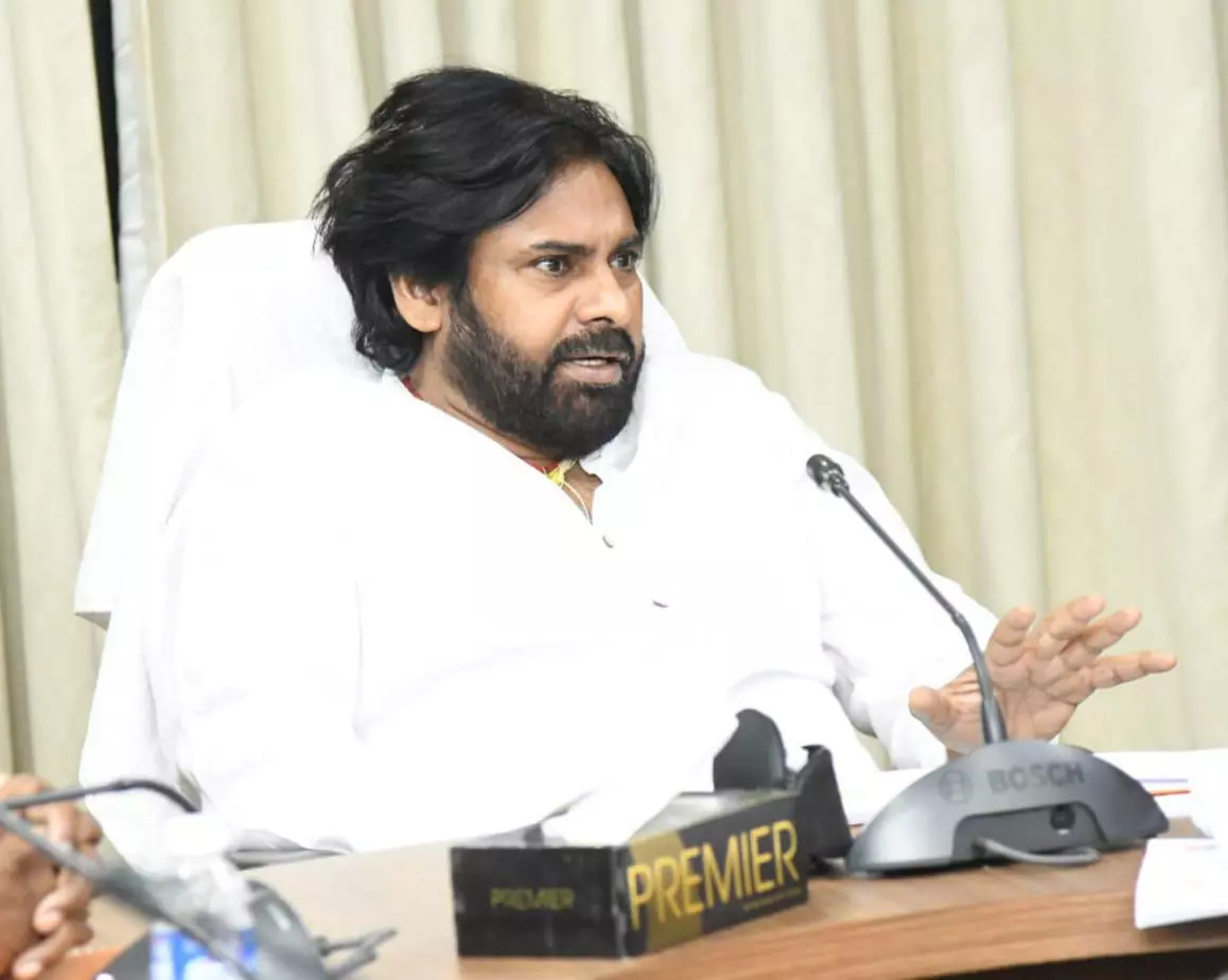 Pawan warns stern action against those who trouble Muthukuru sarpanch Pawan warns stern action against those who trouble Muthukuru sarpanch