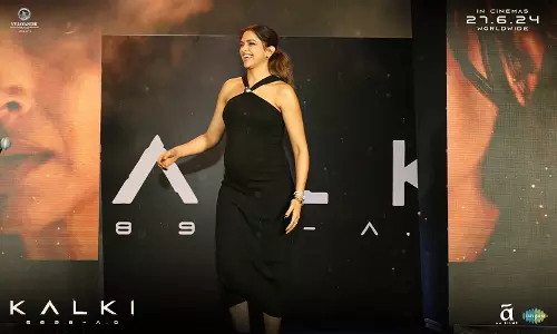 My baby bump is due to lavish food served by Prabhas: Deepika