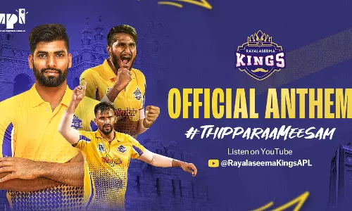 Rayalaseema Kings release new anthem Thipparaa Meesam ahead of APL 2024