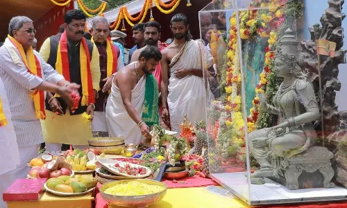 25-feet Bronze Statue Bhuvaneshwari to Come up in Vidhana Soudha