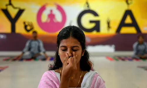 Yoga Means Absolute Comfort