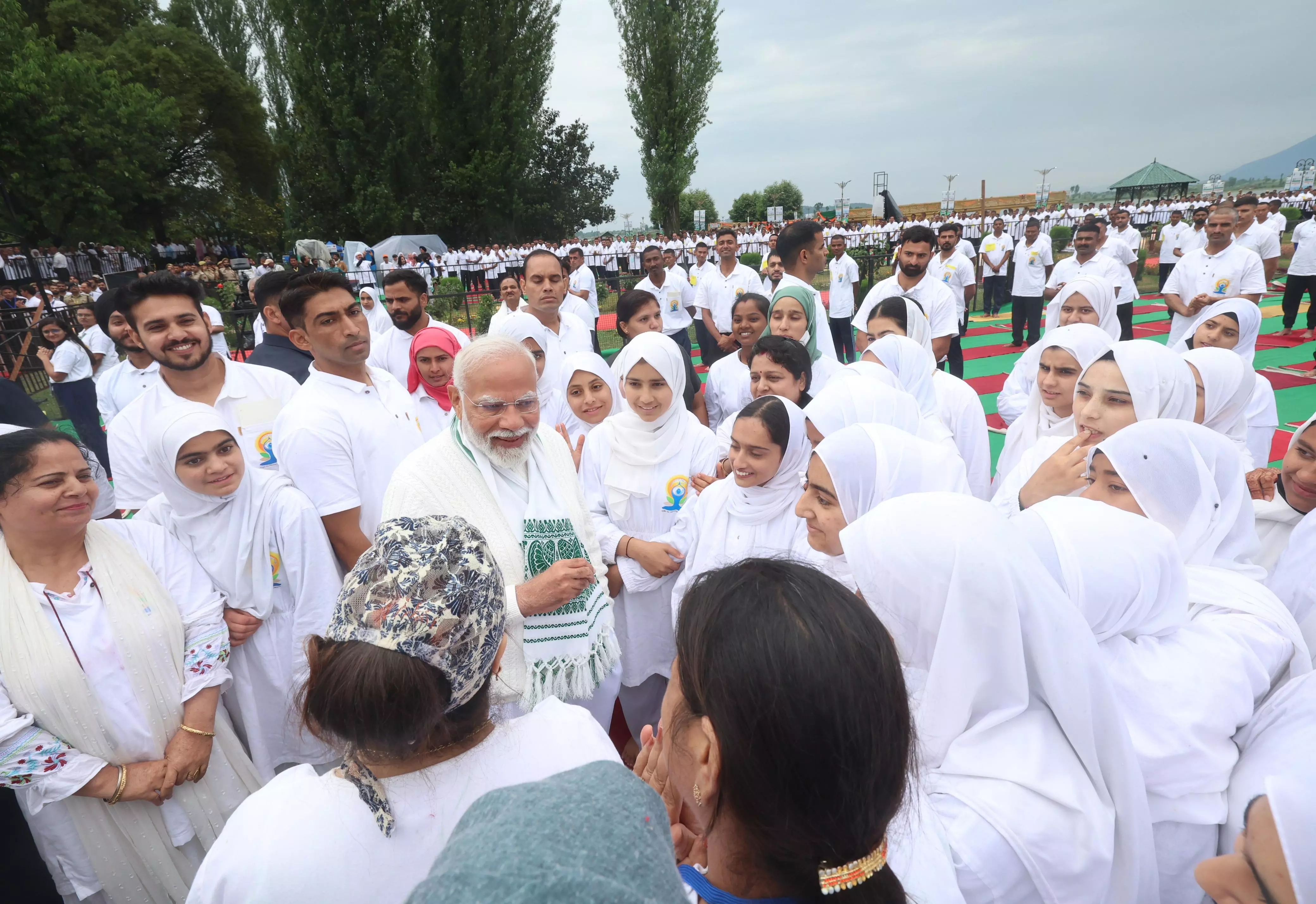 Yoga good for people, world: Modi Yoga good for people, world: Modi