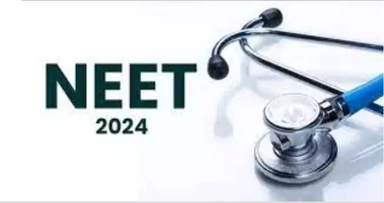 NEET-UG row: NSUI members barge into NTA headquarters, lock its office in protest NEET-UG row: NSUI members barge into NTA headquarters, lock its office in protest