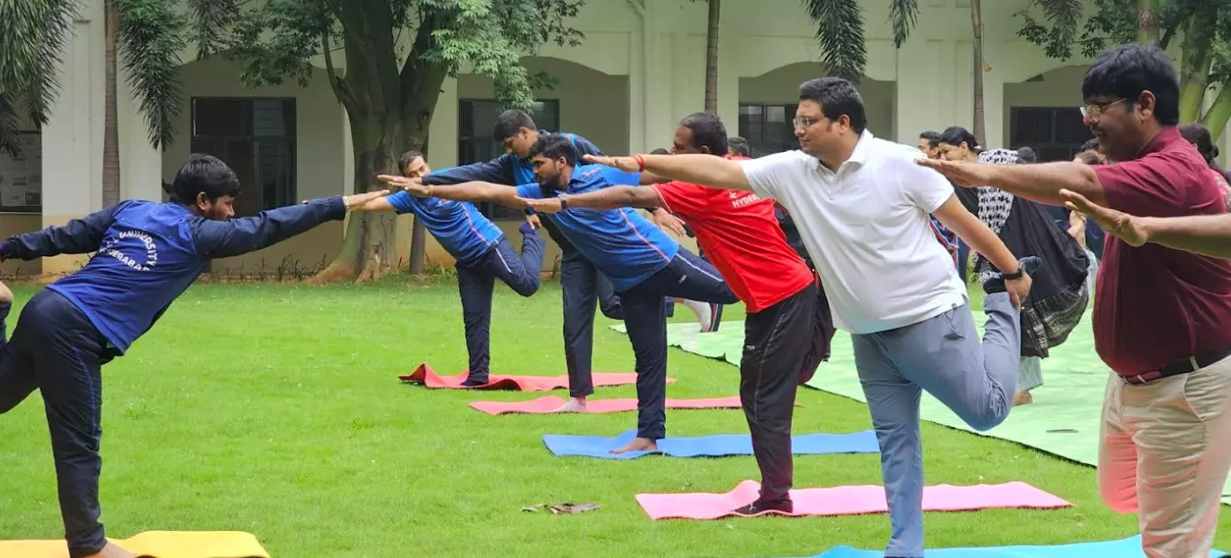 KLH Hyderabad Embraces Wellness on International Yoga Day KLH Hyderabad Embraces Wellness on International Yoga Day