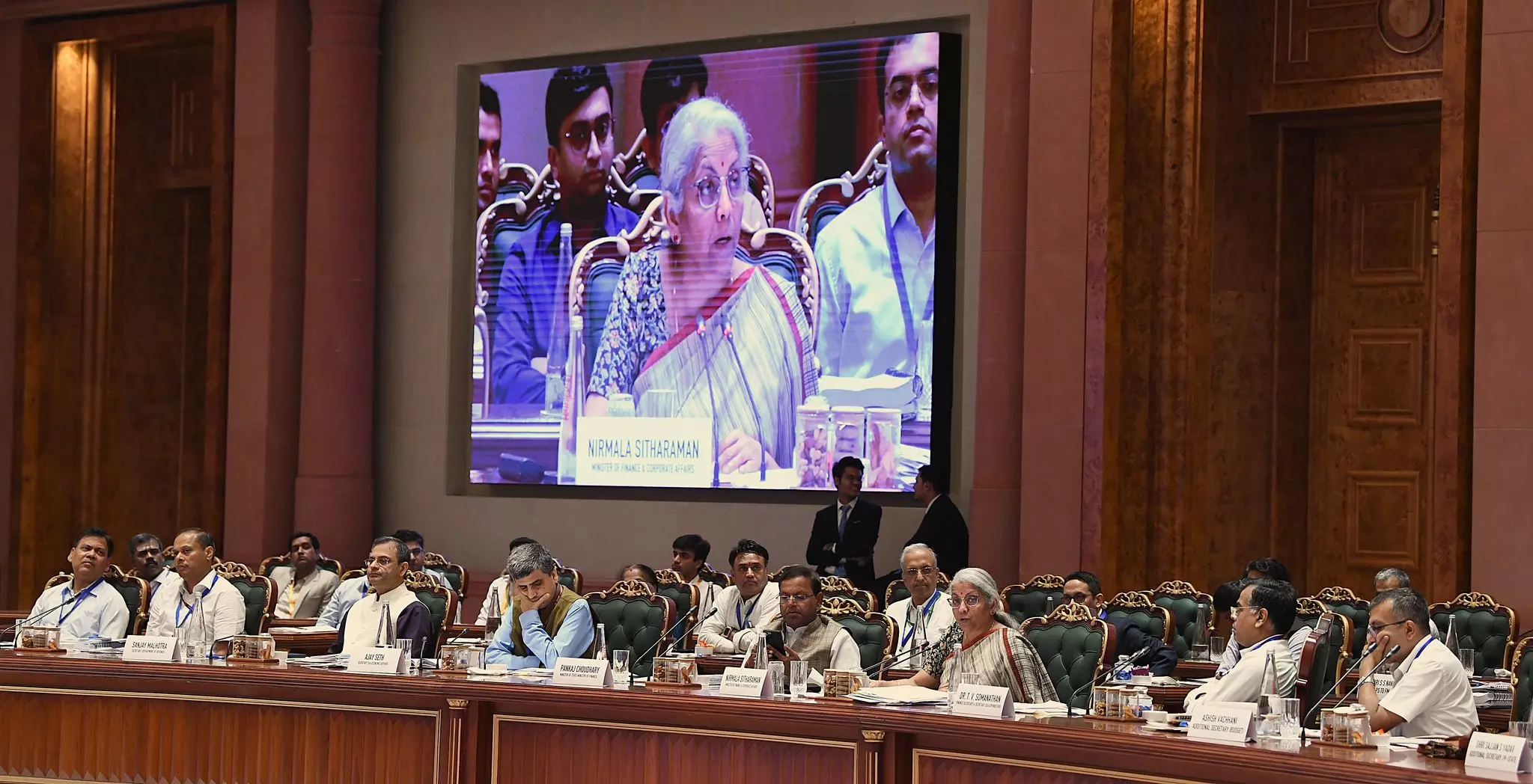 Nirmala Sitharaman chairs pre-budget consultations with Finance Ministers of States, UTs