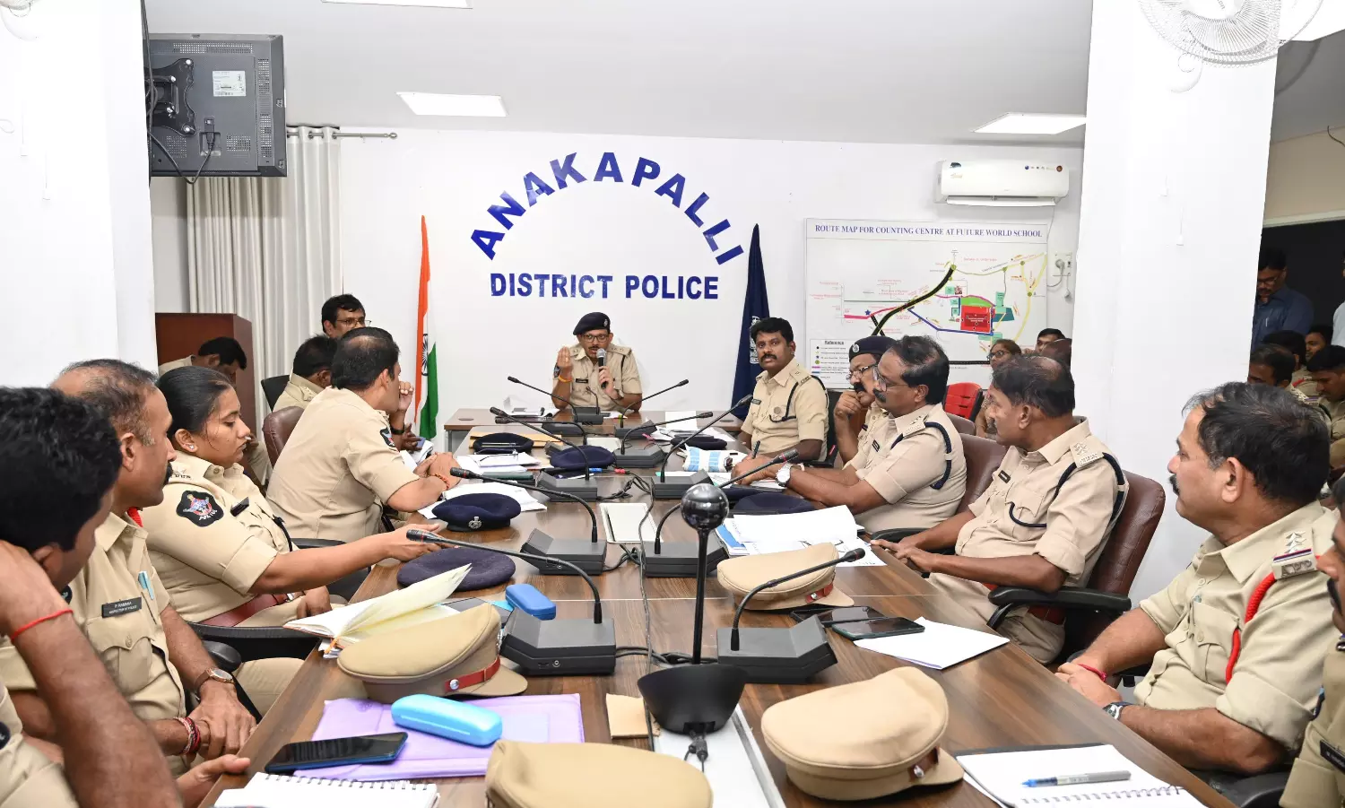 Anakapalli Cops Step Up Drive Against Illicit Brew