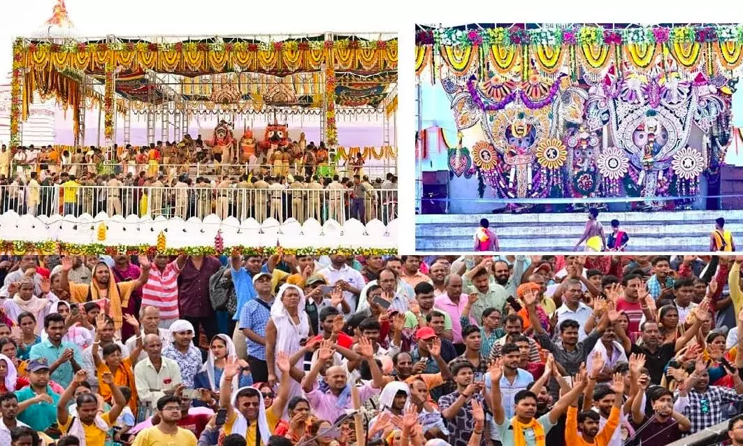 Odisha: Lakhs Witness Lord Jagannath’s Snana Yatra in Puri