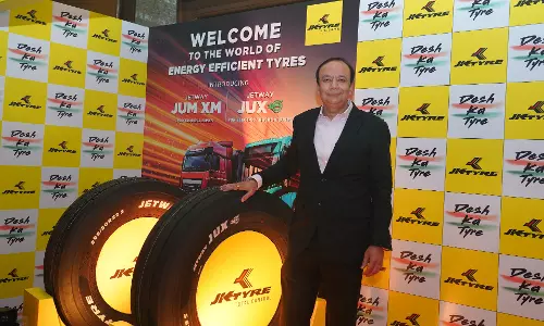 JK Tyre launches new tyre variants for commercial vehicles