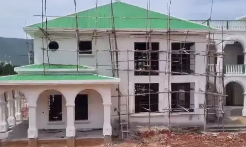 Show cause notice issued to YSRCP to stop party office construction work in Visakhapatnam