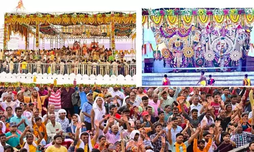 Odisha: Lakhs Witness Lord Jagannath’s Snana Yatra in Puri