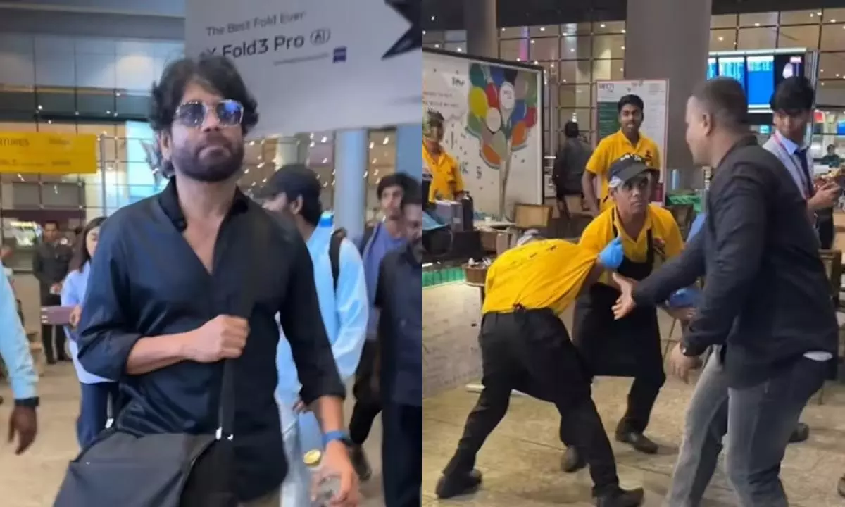 Nagarjuna Says Sorry For Airport Incident Nagarjuna Says Sorry For Airport Incident