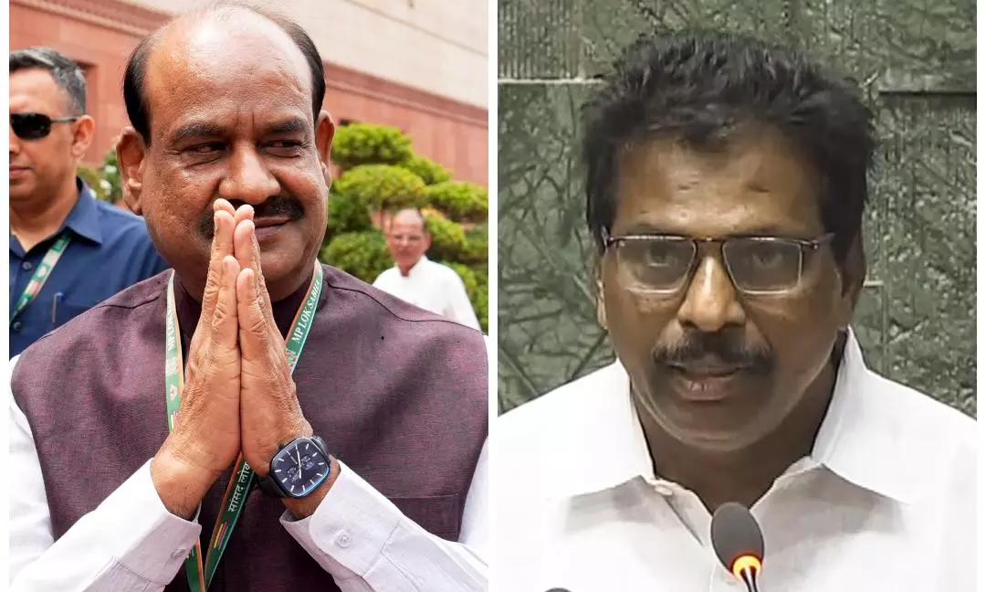 No consensus on speaker, INDIA blocs K Suresh fielded against Om Birla