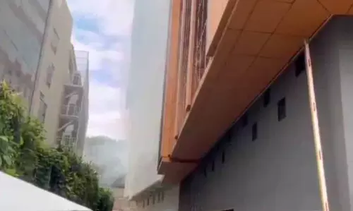 Fire At A Private Firm in Film Nagar; No Injuries, Casualties Reported