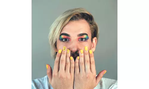 Own your pride makeup look